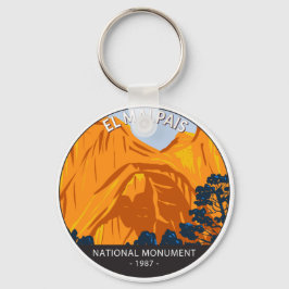 Chaveiro El Malpais Monumento Nacional Novo México Vintage