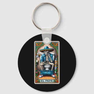 Chaveiro El Papa Latino Tarot Cartão Espanhol Fazendo Pai P