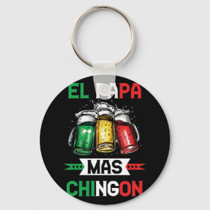 Chaveiro El Papa Mas Chingon Pai mexicano Marido Regalo