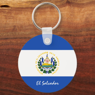 Chaveiro El Salvador Flag & El Salvador, patriotas /esporte
