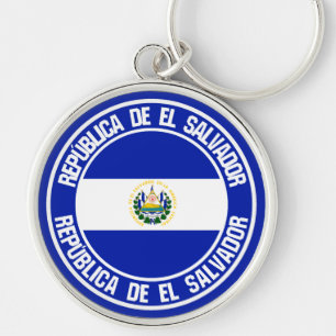 Chaveiro El Salvador Round Emblem