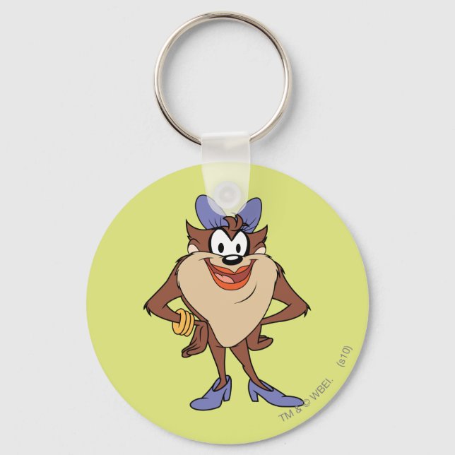 Chaveiro Ela-Diabo em Cor (Frente)