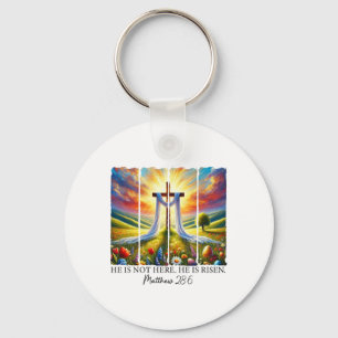 Chaveiro Ele É Risen Ressurreição Cruzada De Fé Jesus Pásco