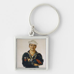 Chaveiro Ele está mantendo o mundo seguro para a democracia