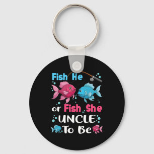 Chaveiro Ele peixe ou Ela peixe Revelação de Gênero Família