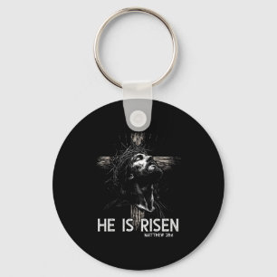 Chaveiro Ele Ressuscitou Cruz Cristã Versículo Bíblico Jesu
