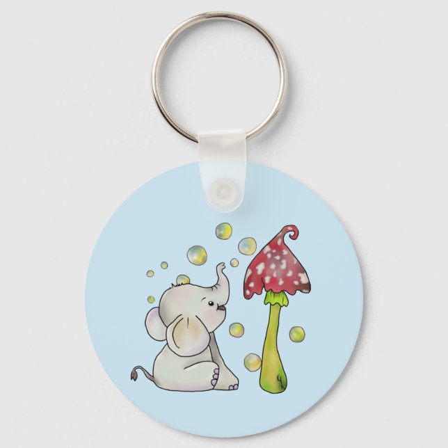 Chaveiro Elefant und Pilz (Frente)