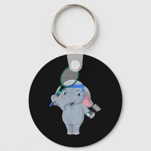 Chaveiro Elefante de Badminton