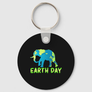 Chaveiro Elefante Do Dia Da Terra Para Crianças