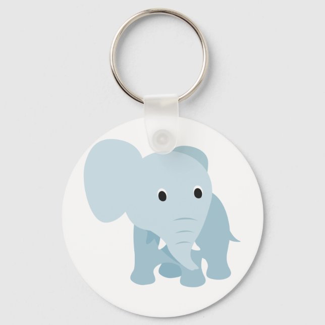 Chaveiro Elefante para Bebê (Frente)