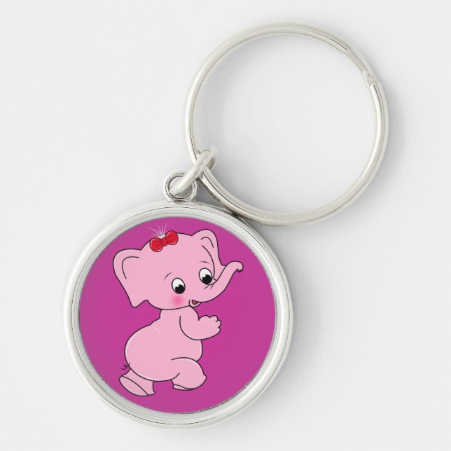 Chaveiro Elefante Plumpy de Lil (Frente)