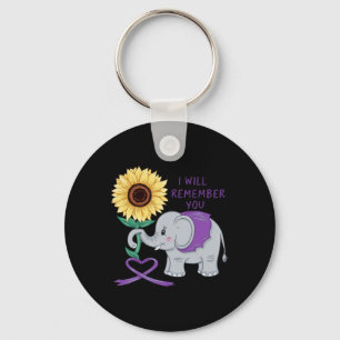 Chaveiro Elefante que vou lembrar para você Girassol Heimer