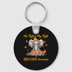 Chaveiro Elefante Sua Luta é Minha Luta Contra a Consciênci