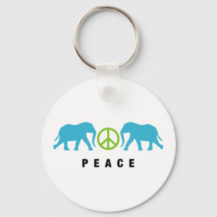 Chaveiro Elefantes com paz
