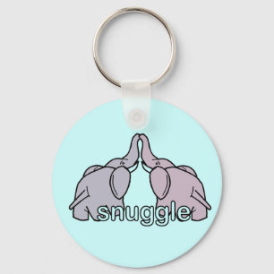 Chaveiro Elefantes Snuggling