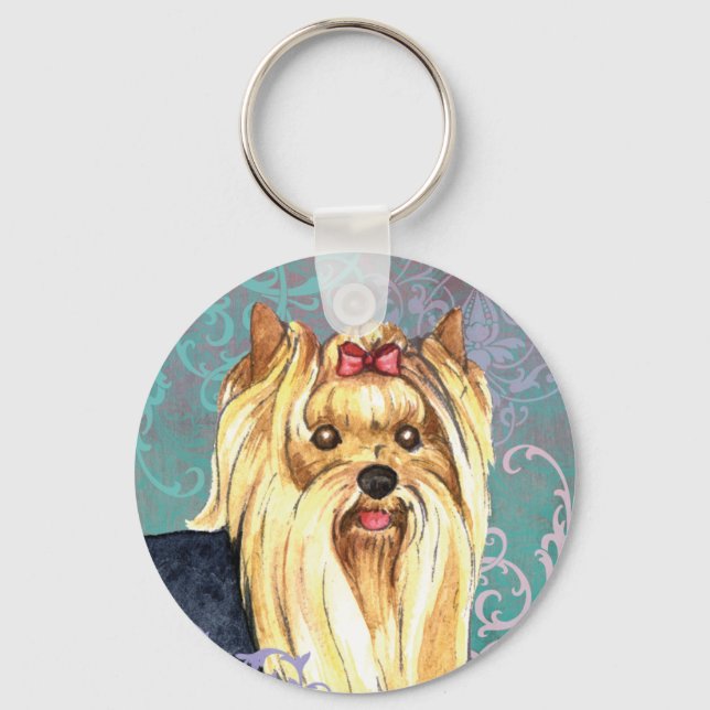 Chaveiro Elegant Yorkie (Frente)