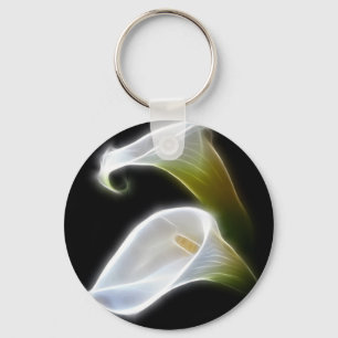 Chaveiro Elegante Calla Lily Flowers 4 Modernos