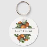 Elegante Citrus Botânica Greenery