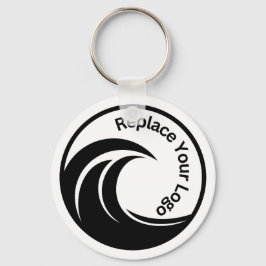 Chaveiro Elegante Logotipo ou Foto Personalizado