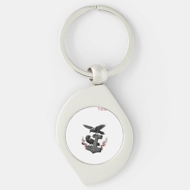 Chaveiro Elegante Rustic Boho Custom Photo Modern Co (Frente)