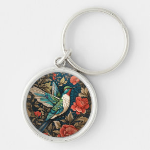 Chaveiro Elegante voador Hummingbird William Morris Inspira