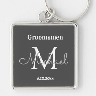Chaveiro elegantes presentes personalizados para padrinhos 