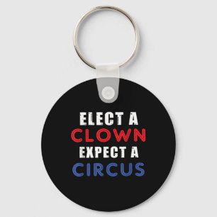 Chaveiro Eleger Um Palhaço Esperando Um Design de Circo Ant