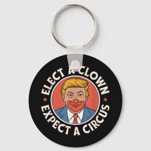 Chaveiro Eleger Um Palhaço Esperando Um Impeach Trump Anti