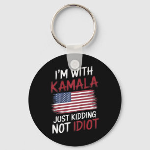 Chaveiro Eleição Anti Kamala Harris Camisa Policial Republi