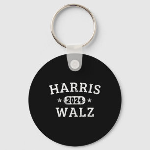 Chaveiro Eleição de Camisa Waltz 2024 Kamala Harris Tim Wal