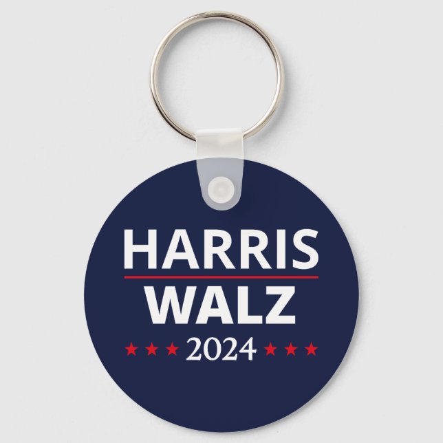 Chaveiro Eleição de Harris Walz 2024 III (Frente)
