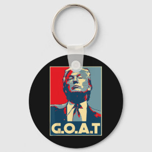 Chaveiro Eleição do Dedo Médio Trump Goat 2024 Republicano
