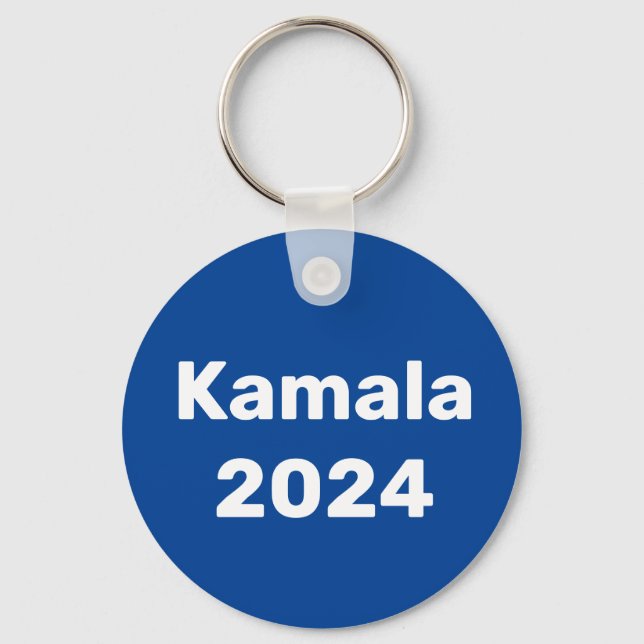 Chaveiro Eleições Presidenciais De Kamala 2024 (Frente)