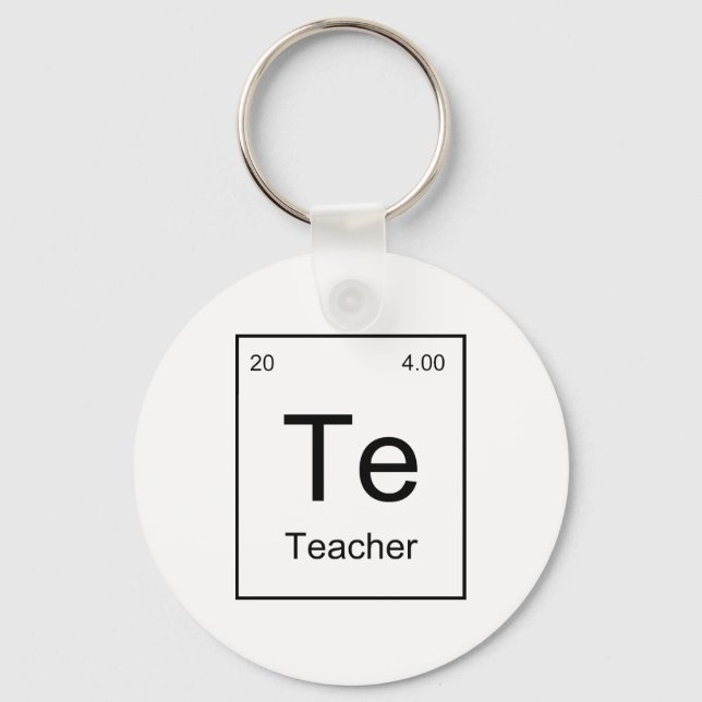 Chaveiro Elemento do professor (Frente)