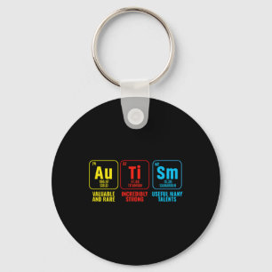 Chaveiro Elementos Autismo Sensibilização Periódica da Mesa