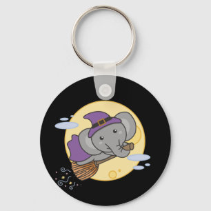 Chaveiro Elephant Halloween Witeen Kids Witume Trume Keyc