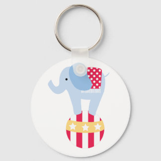 Chaveiro Elephant on Circus Ball
