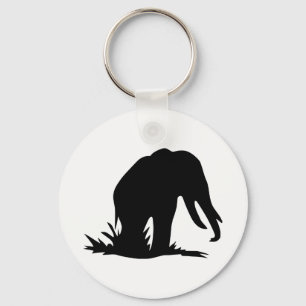 Chaveiro Elephant Silhouette