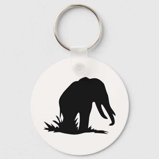 Chaveiro Elephant Silhouette (Frente)