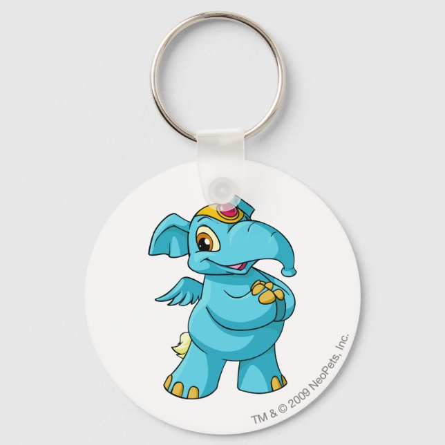 Chaveiro Elephante Blue (Frente)