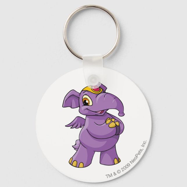 Chaveiro Elephante Purple (Frente)