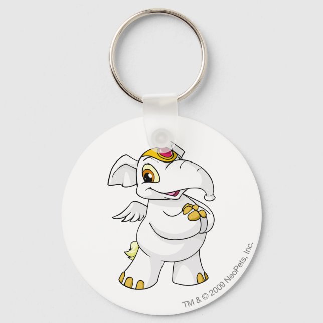 Chaveiro Elephante White (Frente)