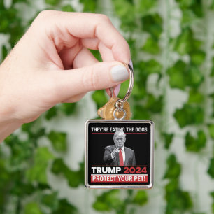 Chaveiro Eles Estão Comendo Os Cães Debate Trump 2024