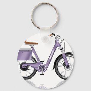 Chaveiro ElétricaBicicletaVetorDetalhado