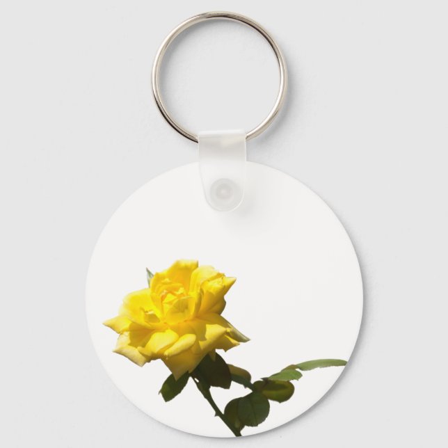 Chaveiro Elevação amarela isolada (Frente)