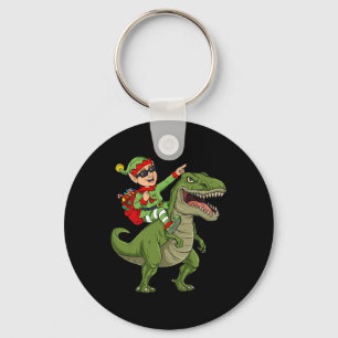 Chaveiro Elf de Natal Andando Dinossauro T Rex Boys Diverti