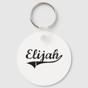 Chaveiro Elijah Classic Style Name
