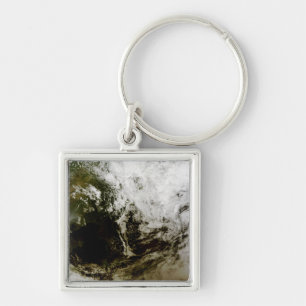 Chaveiro Elipse solar sobre o sudeste da Ásia