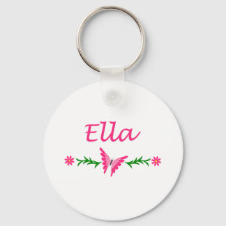 Chaveiro Ella (Borboleta Rosa)