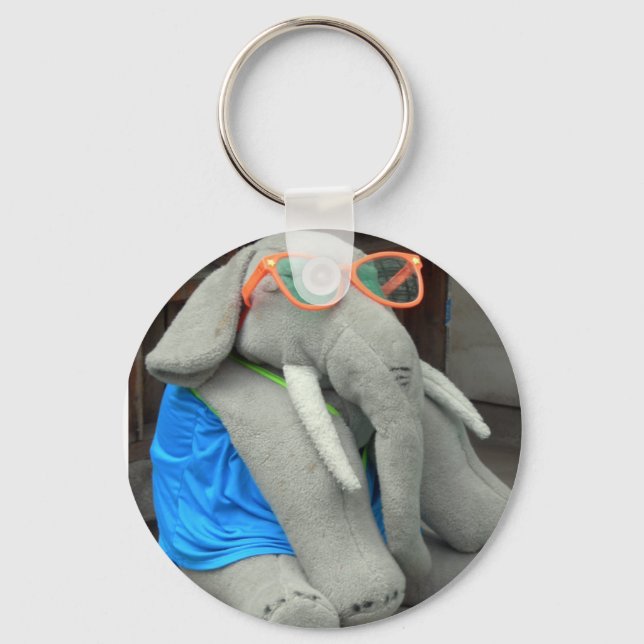 Chaveiro Ella vai para a piscina (Frente)